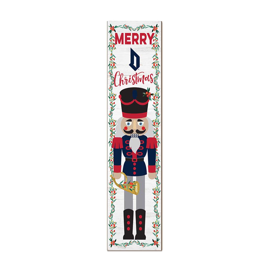 11x46 Leaning Sign Nutcracker Duquesne Dukes