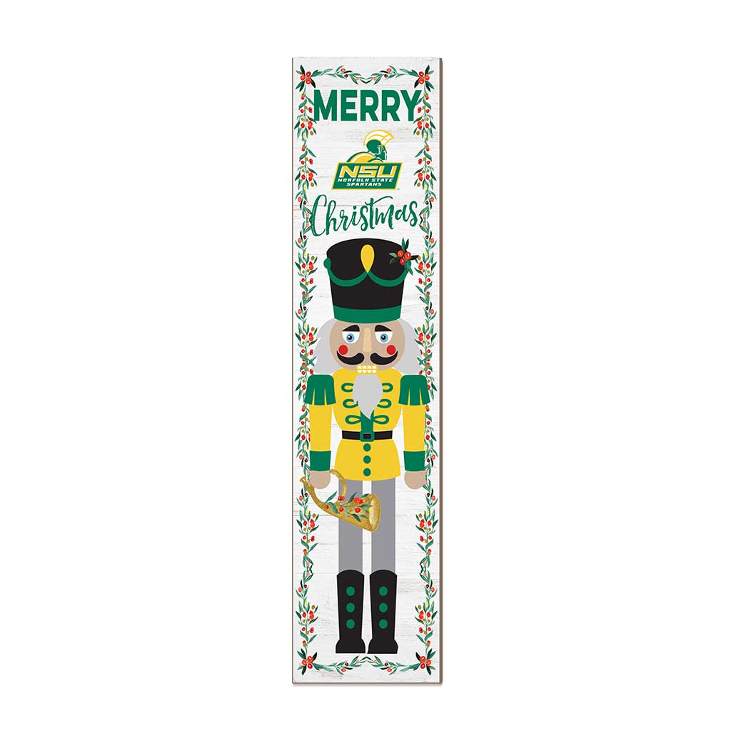 11x46 Leaning Sign Nutcracker Norfolk State Spartans