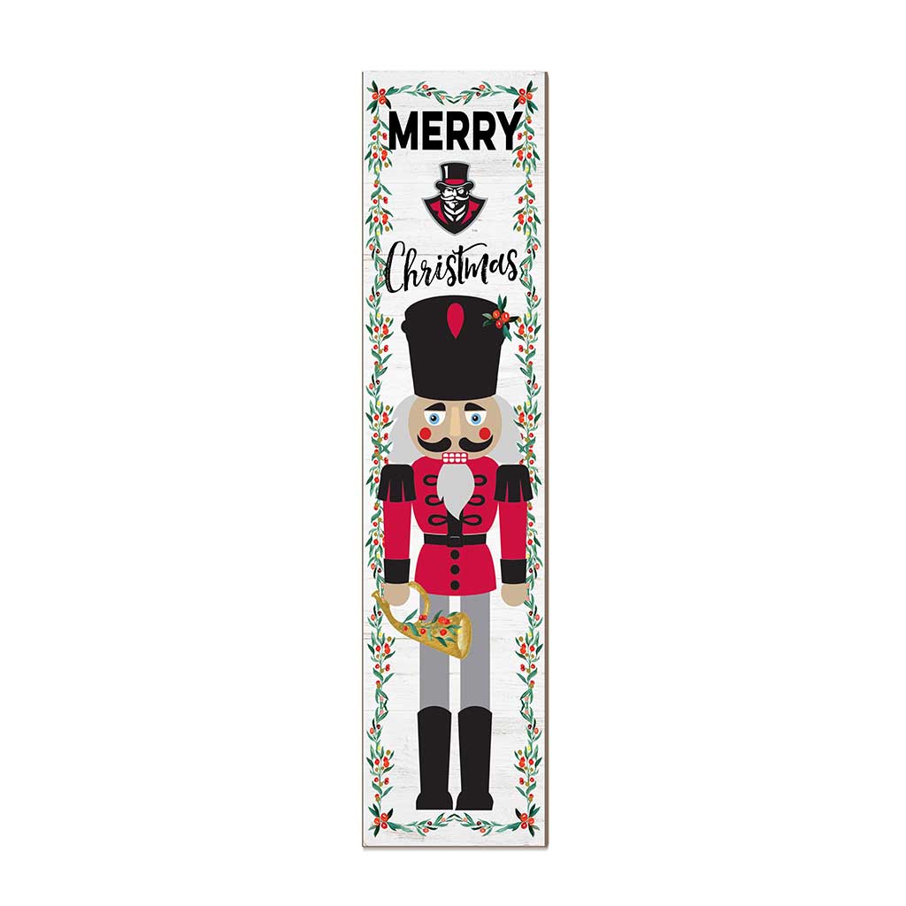 11x46 Leaning Sign Nutcracker Austin Peay Governors