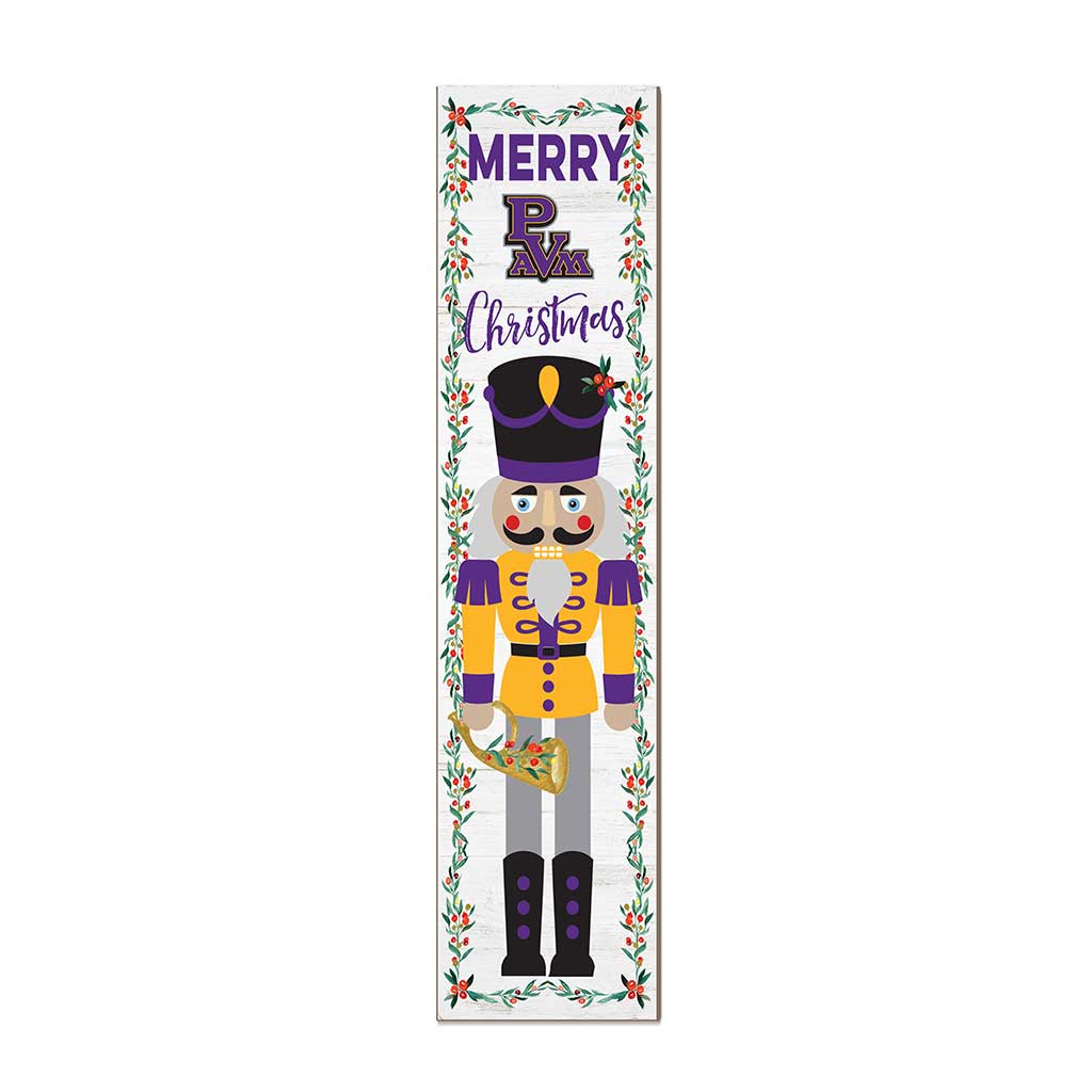 11x46 Leaning Sign Nutcracker Prairie View A&M Panthers