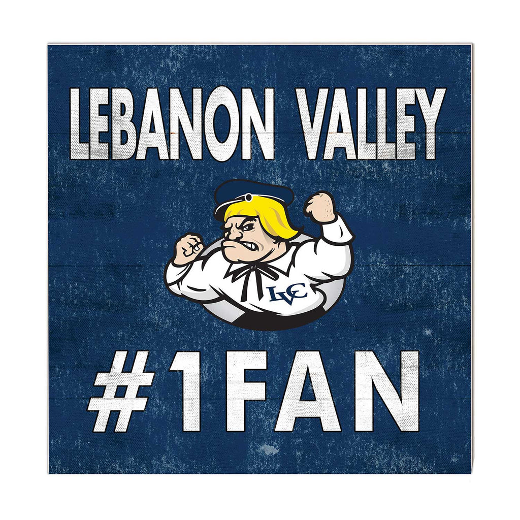 10x10 Team Color #1 Fan Lebanon Valley College Dutchmen