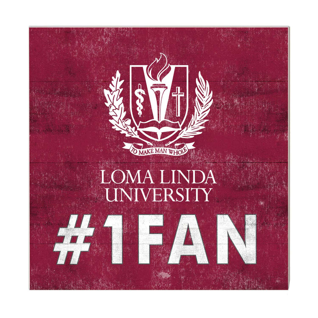10x10 Team Color #1 Fan Loma Linda University