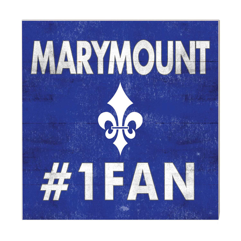 10x10 Team Color #1 Fan Marymount University Saints