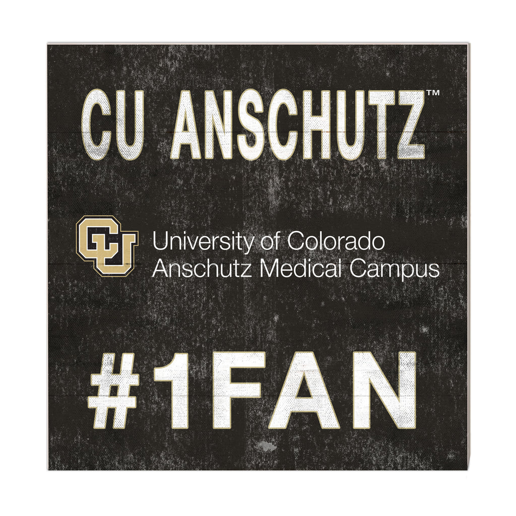 10x10 Team Color #1 Fan University of Colorado -  Anschutz Buffalo