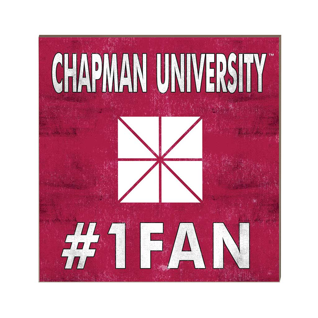 10x10 Team Color #1 Fan Chapman University Panthers