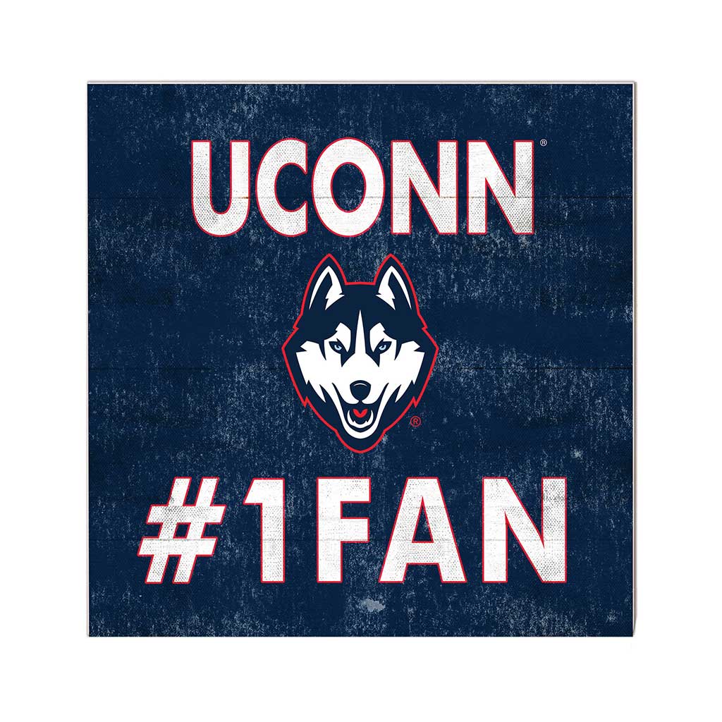 10x10 Team Color #1 Fan Connecticut Huskies