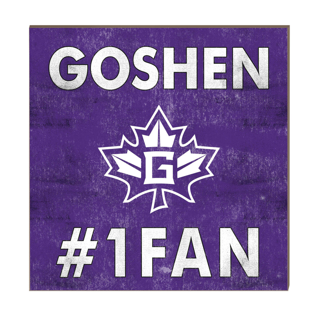 10x10 Team Color #1 Fan Goshen College Maple Leafs