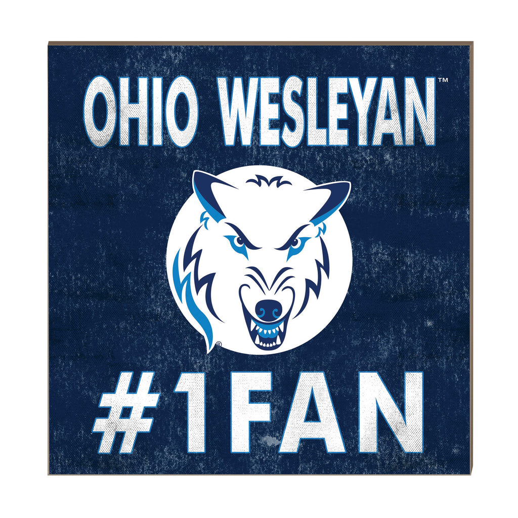 10x10 Team Color #1 Fan Northwood University Wolves