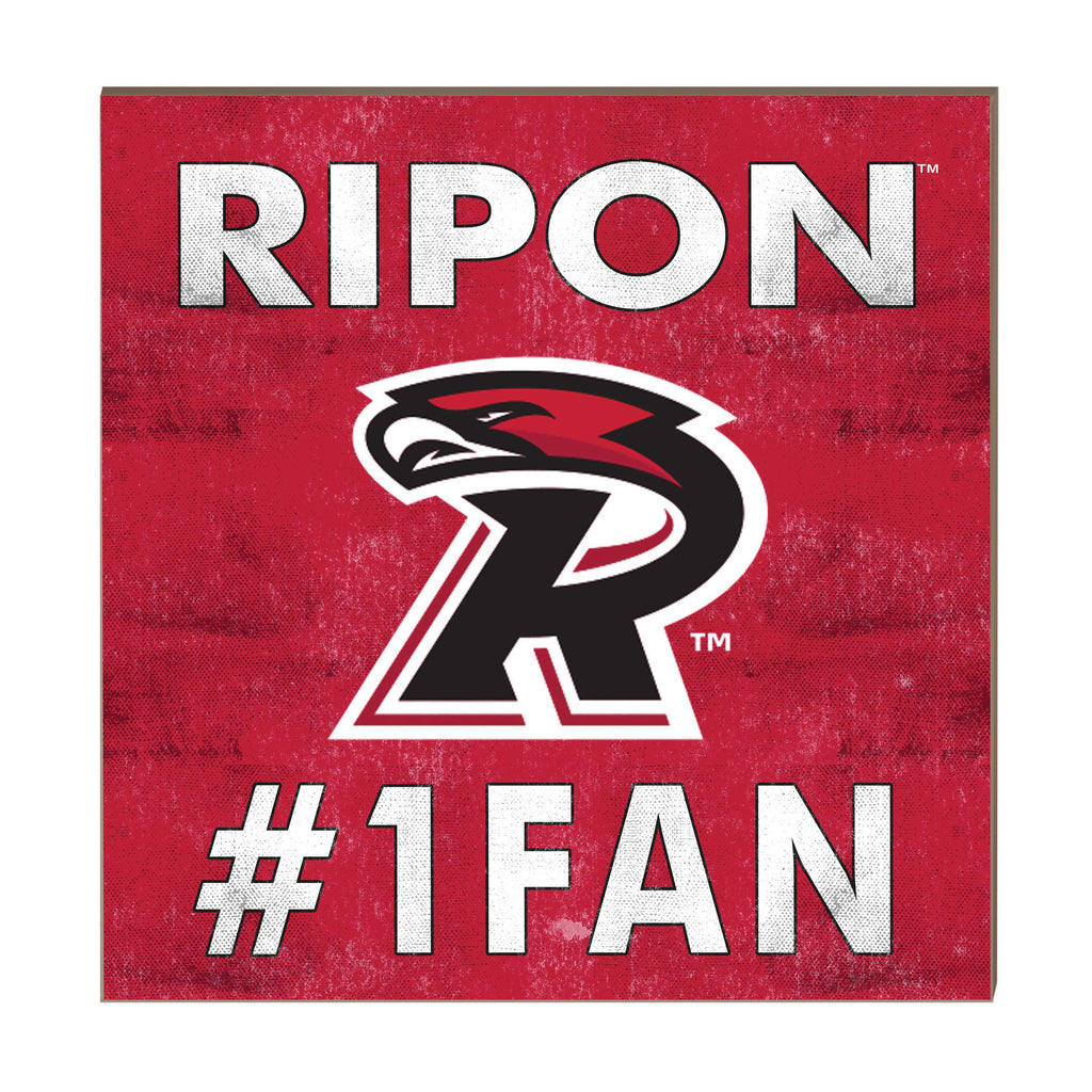 10x10 Team Color #1 Fan Ripon College Hawks