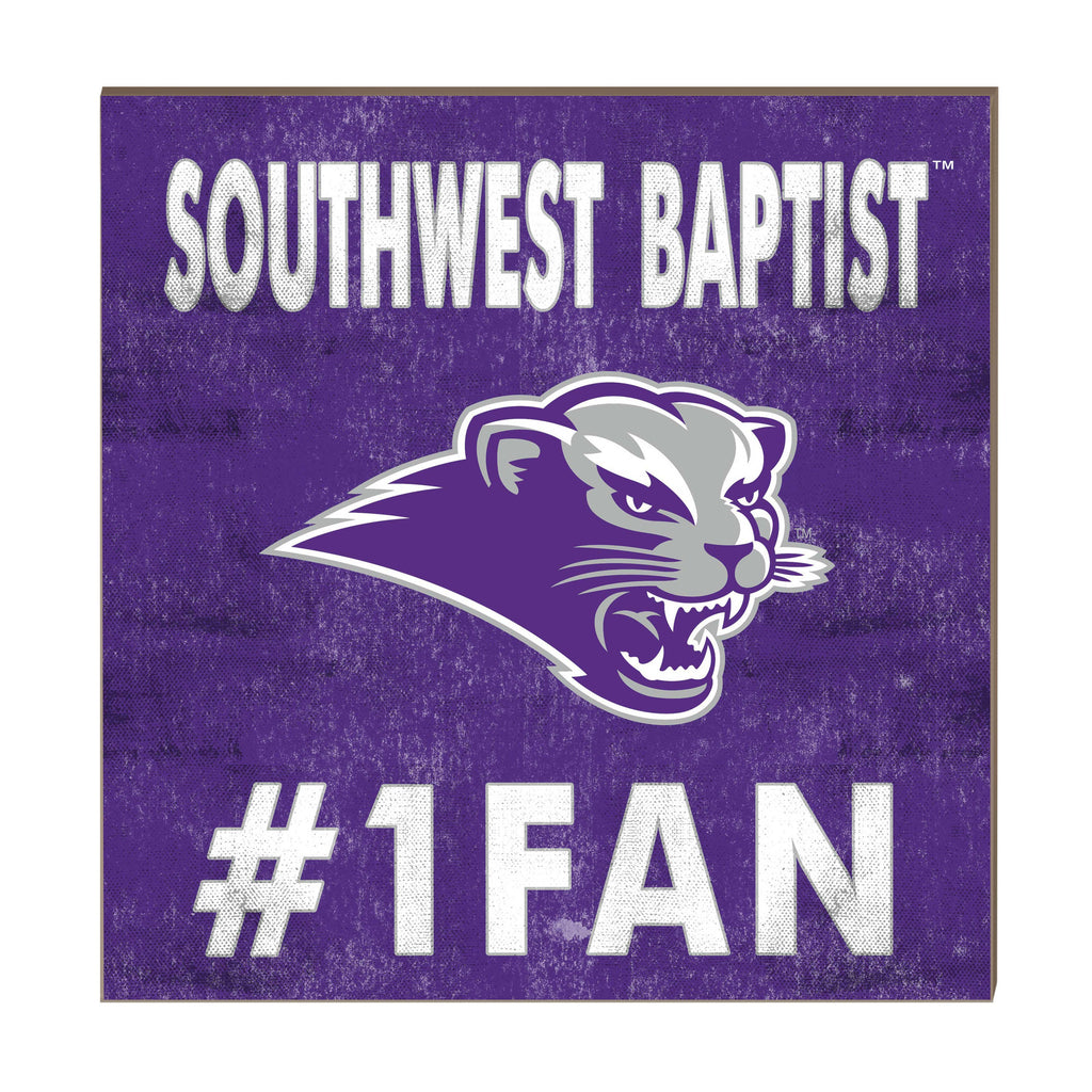 10x10 Team Color #1 Fan Southwest Baptist Bearcats