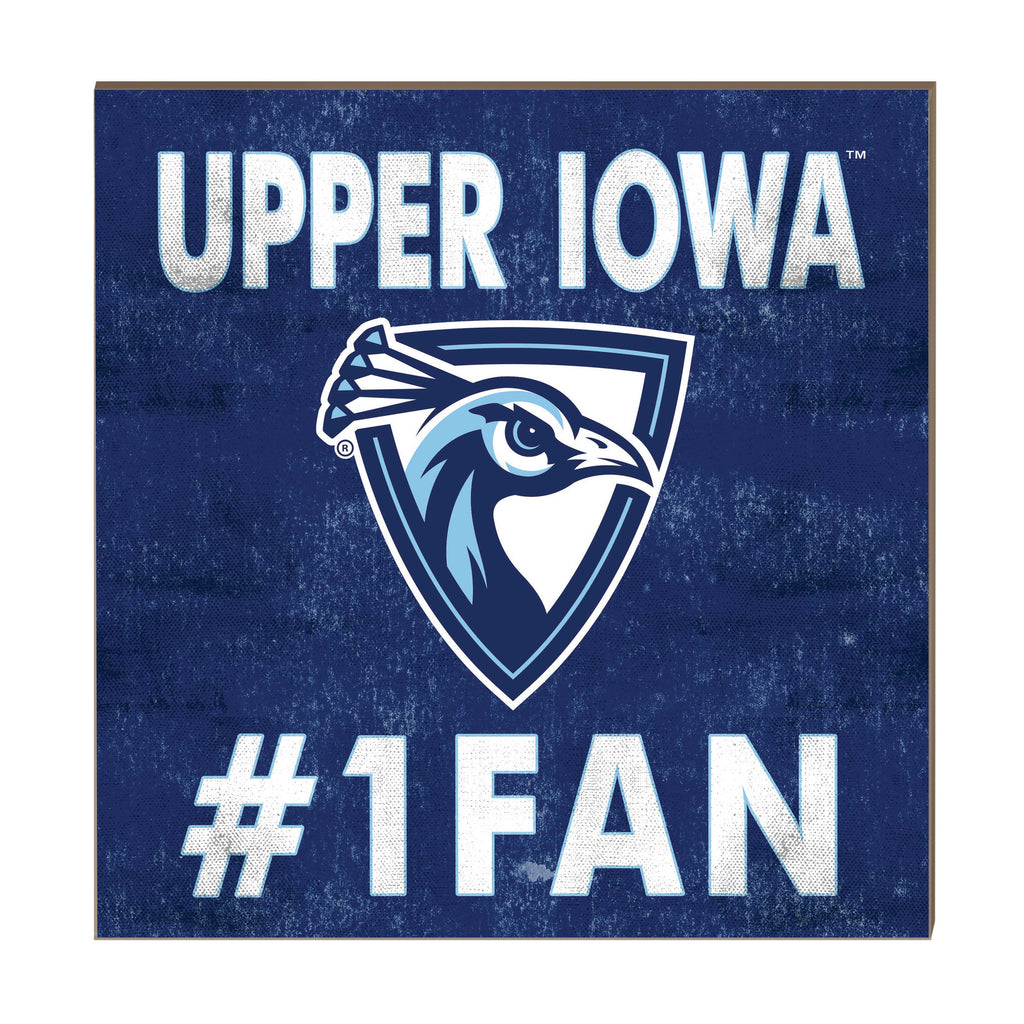 10x10 Team Color #1 Fan Upper Iowa University Peacocks