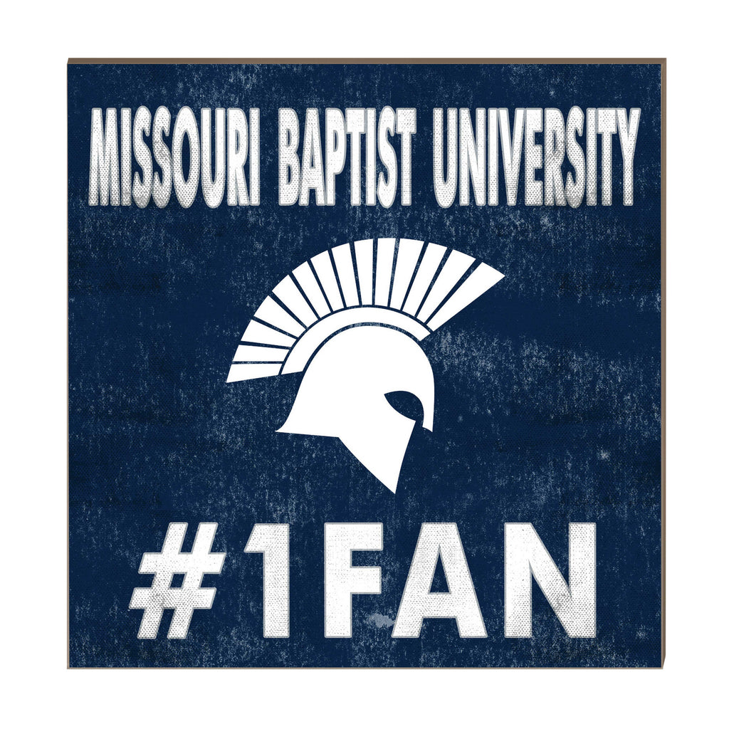10x10 Team Color #1 Fan Missouri Baptist Spartans