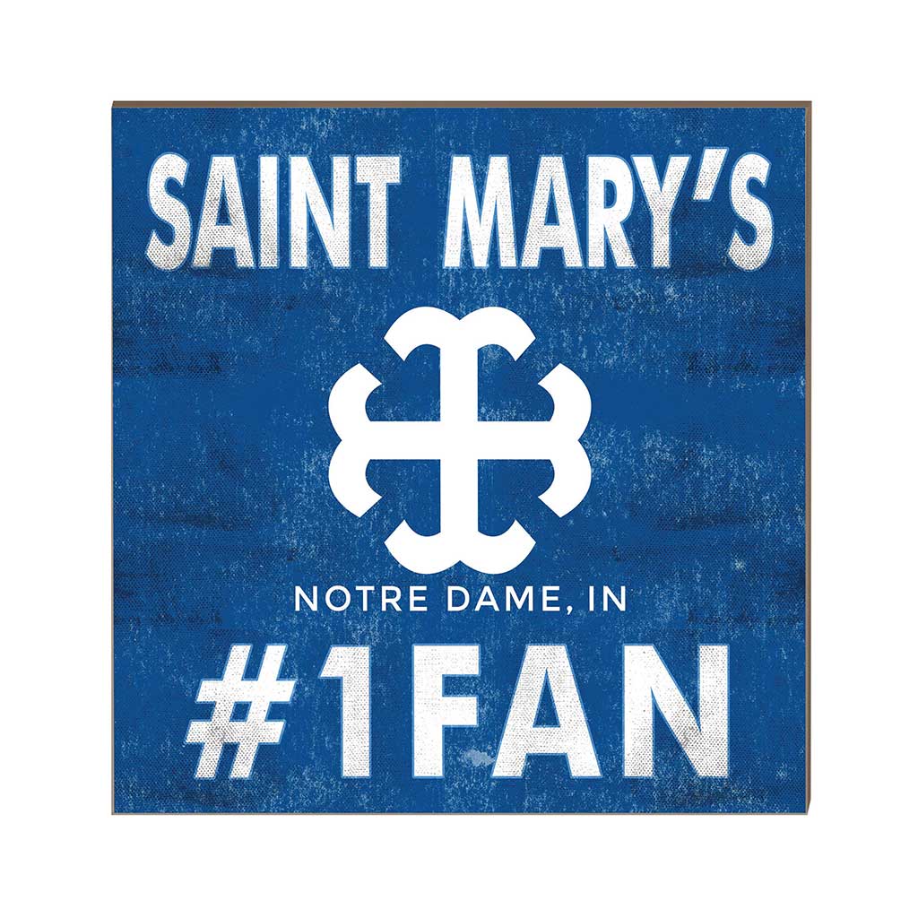 10x10 Team Color #1 Fan Saint Mary's College Belles