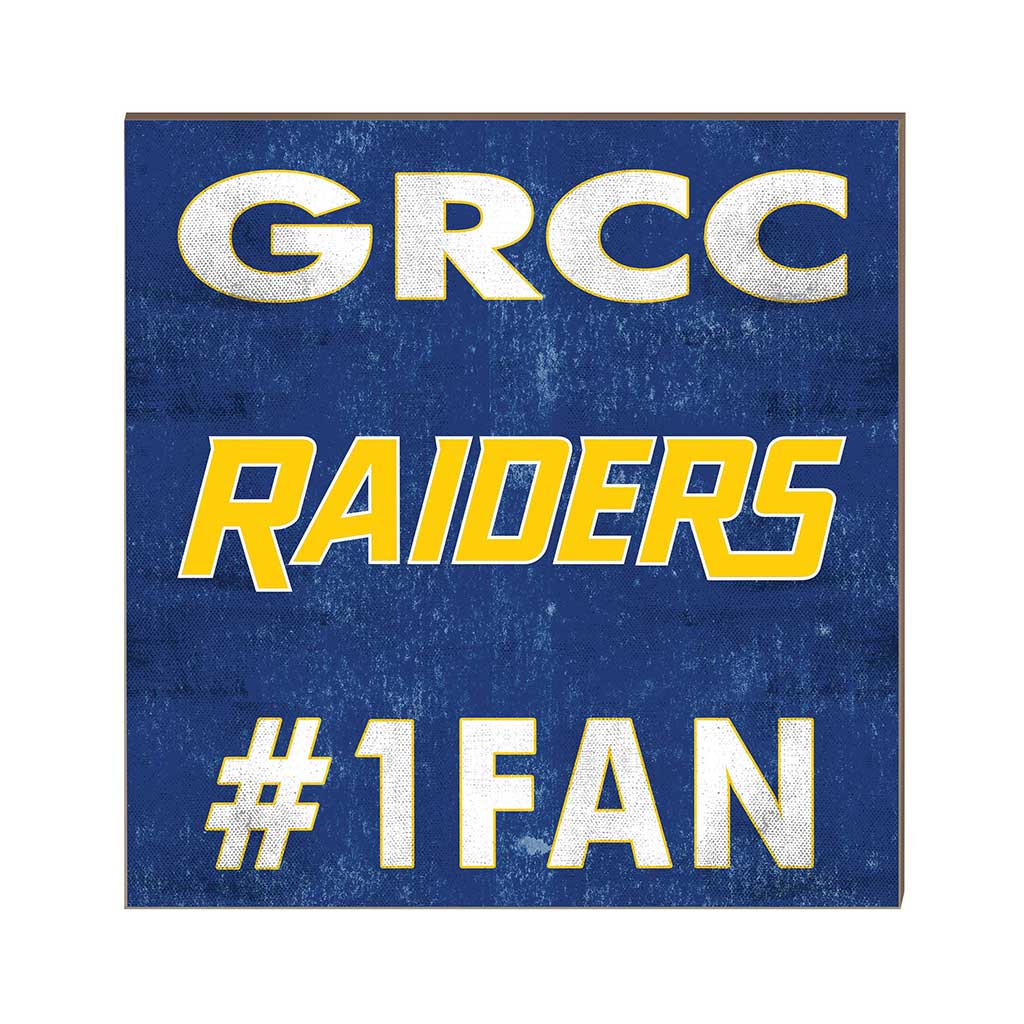 10x10 Team Color #1 Fan Grand Rapids Community College Raiders