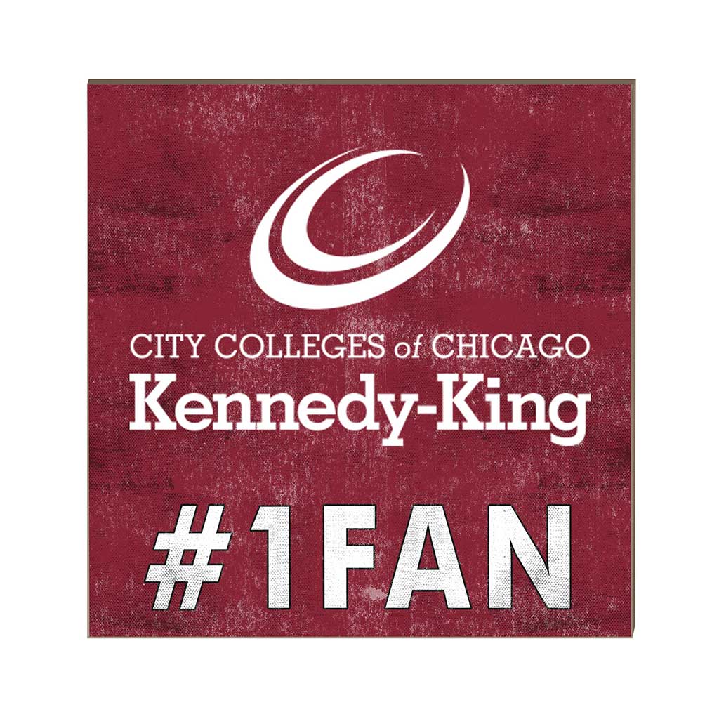 10x10 Team Color #1 Fan Kennedy King College StatesMen