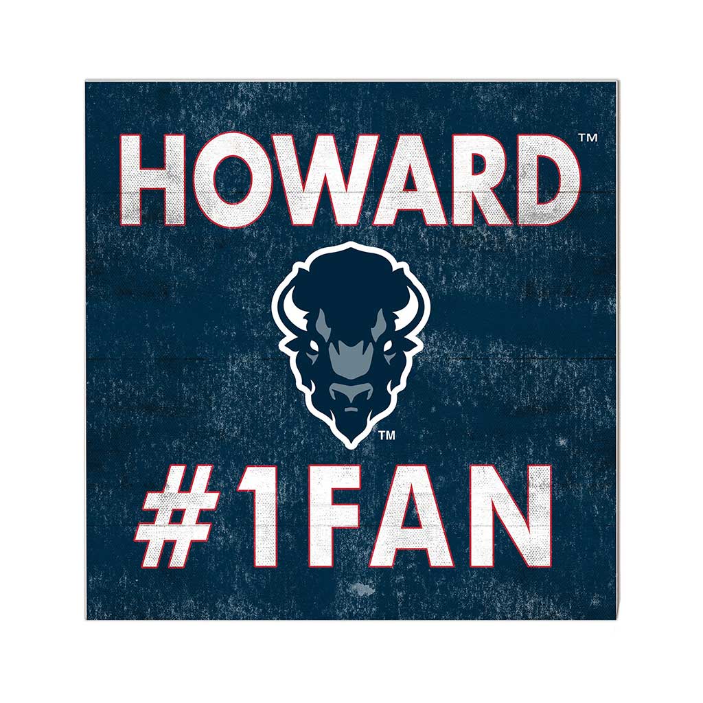 10x10 Team Color #1 Fan Howard Bison