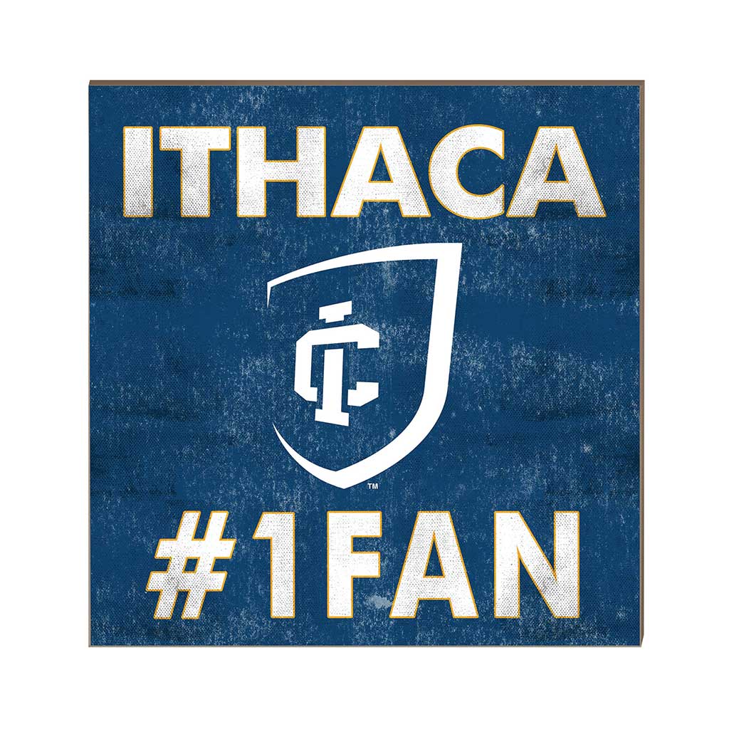10x10 Team Color #1 Fan Ithaca College Bombers