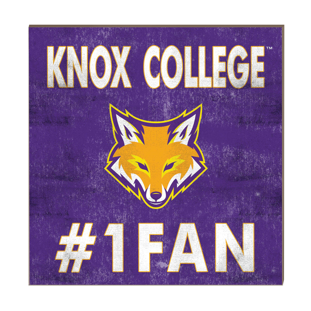 10x10 Team Color #1 Fan Knox College Prairie Fire