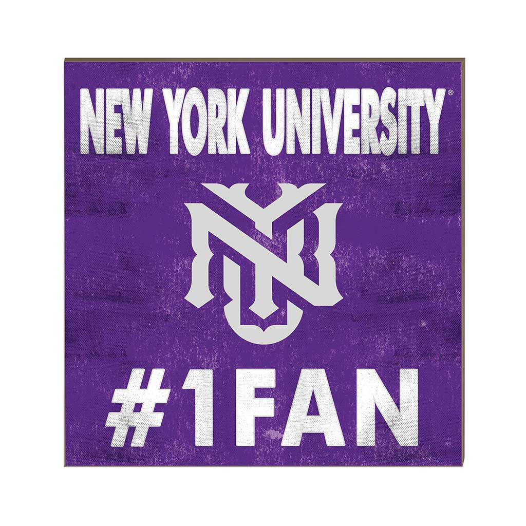 10x10 Team Color #1 Fan New York University Violets