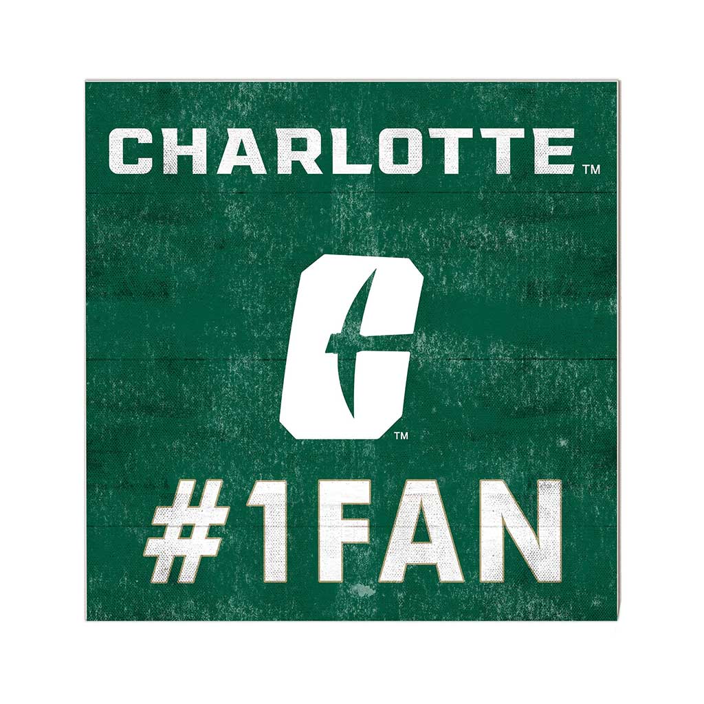 10x10 Team Color #1 Fan North Carolina (Charlotte) 49ers
