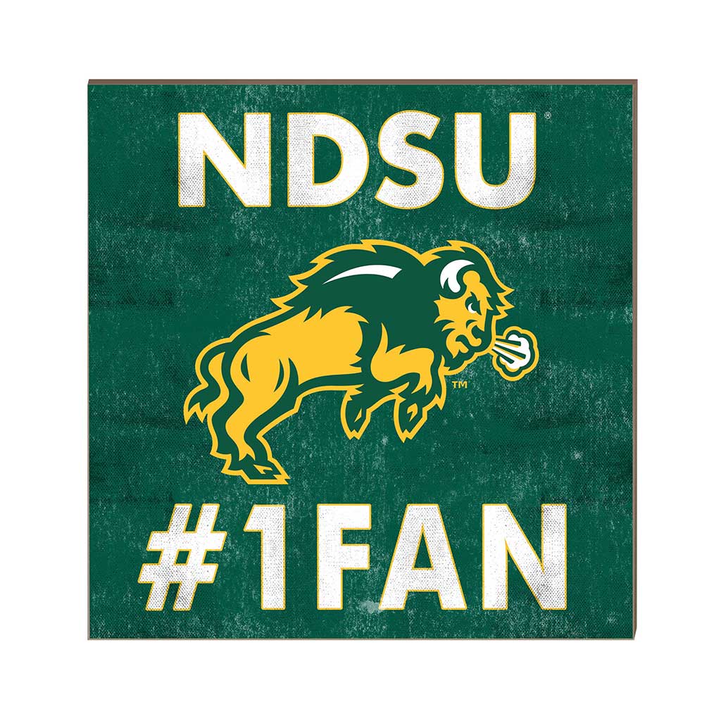 10x10 Team Color #1 Fan North Dakota State Bison
