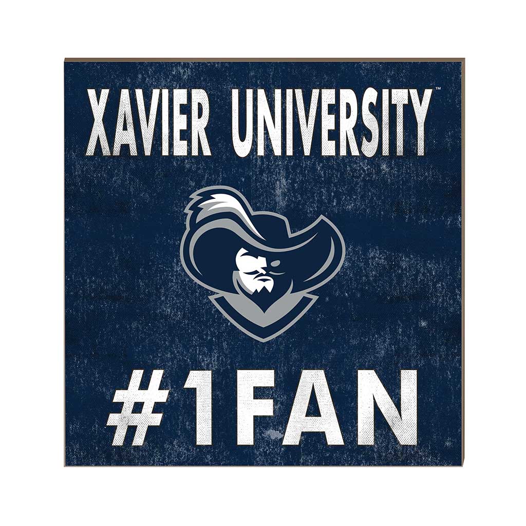 10x10 Team Color #1 Fan Xavier Ohio Musketeers