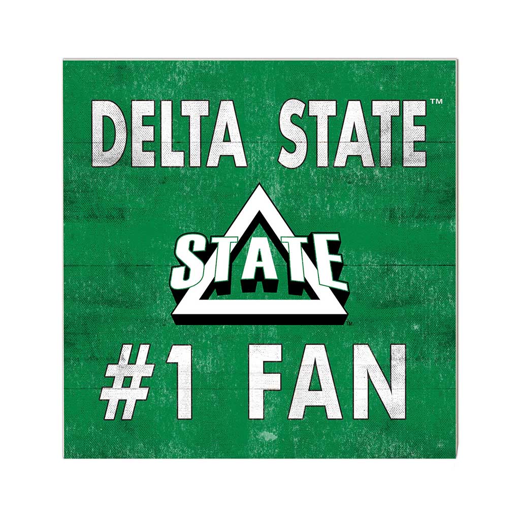 10x10 Team Color #1 Fan Delta State Statesman