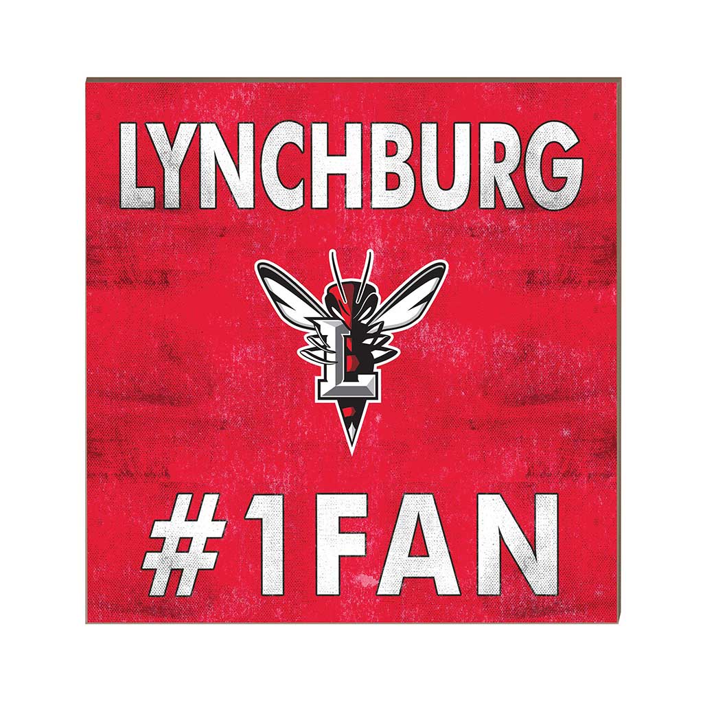 10x10 Team Color #1 Fan Lynchburg College Hornets