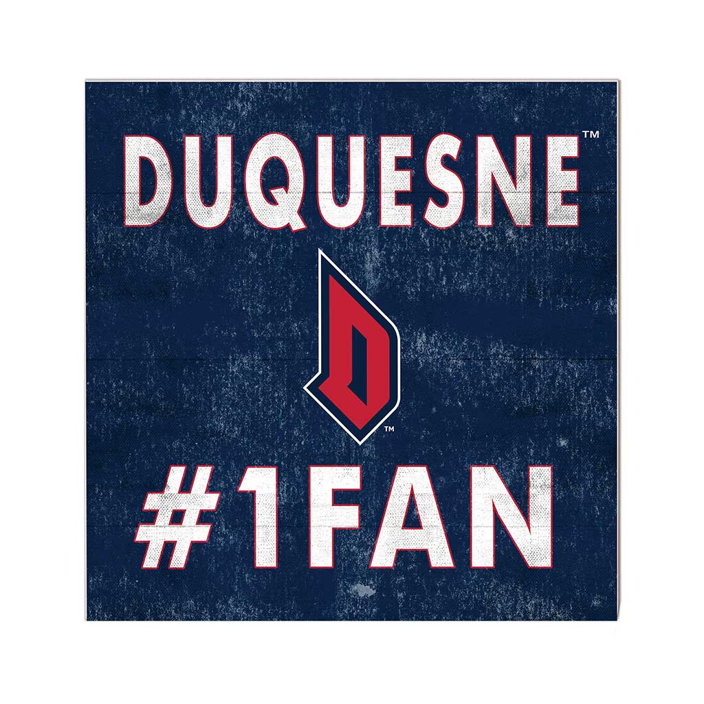 10x10 Team Color #1 Fan Duquesne Dukes