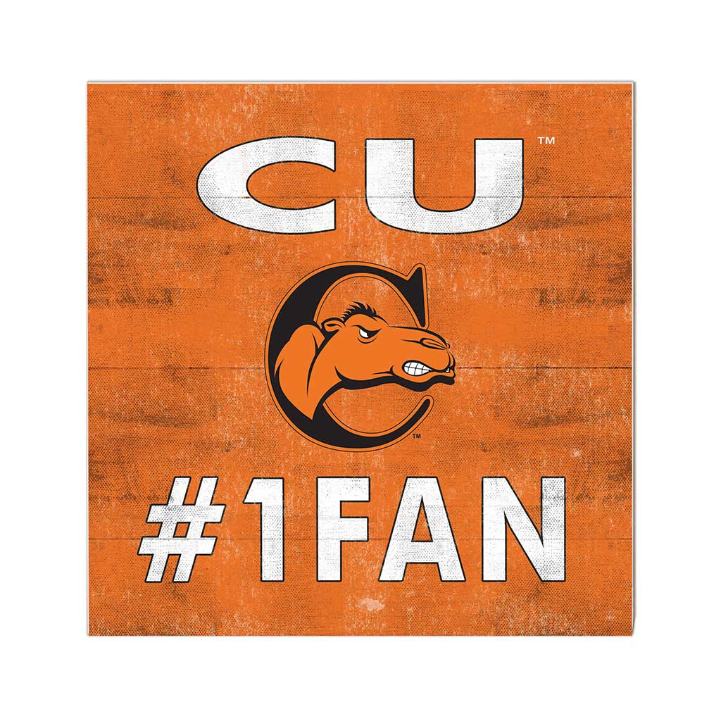 10x10 Team Color #1 Fan Campbell University Fighting Camels