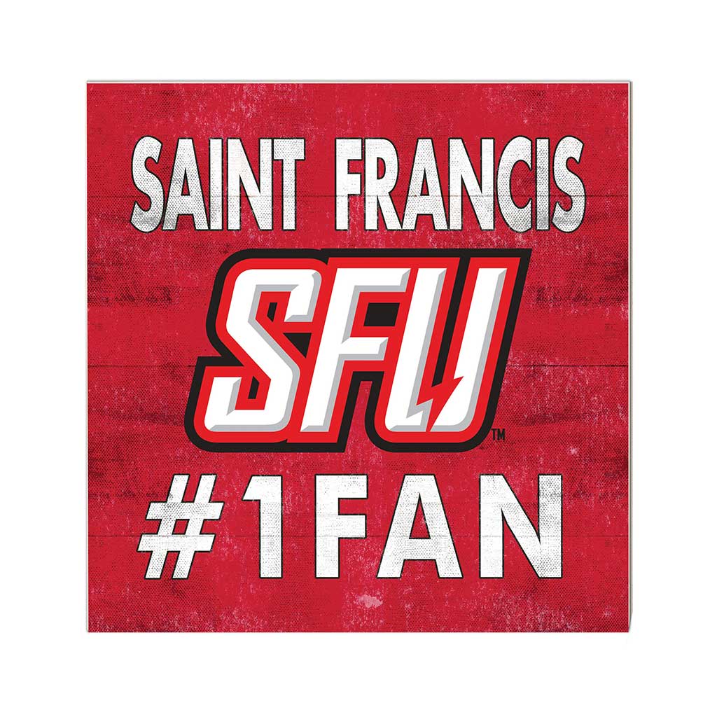 10x10 Team Color #1 Fan Saint Francis Red Flash