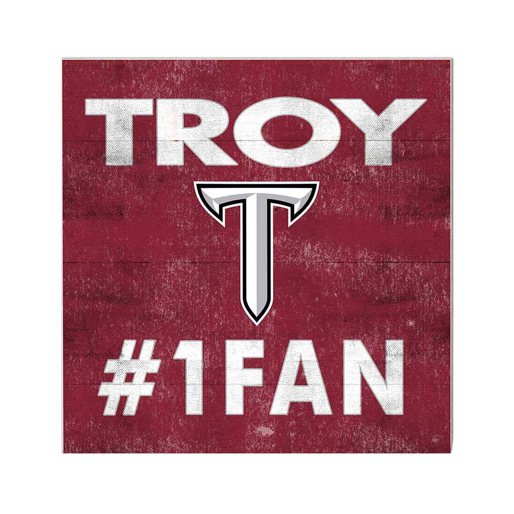 10x10 Team Color #1 Fan Troy Trojans