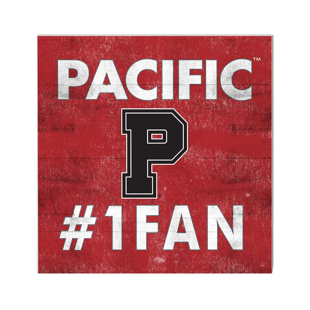 10x10 Team Color #1 Fan Pacific University Boxers
