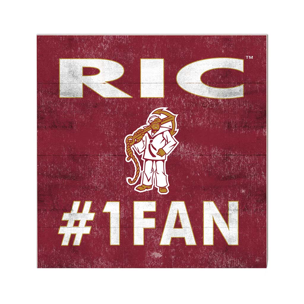 10x10 Team Color #1 Fan Rhode Island College Anchormen