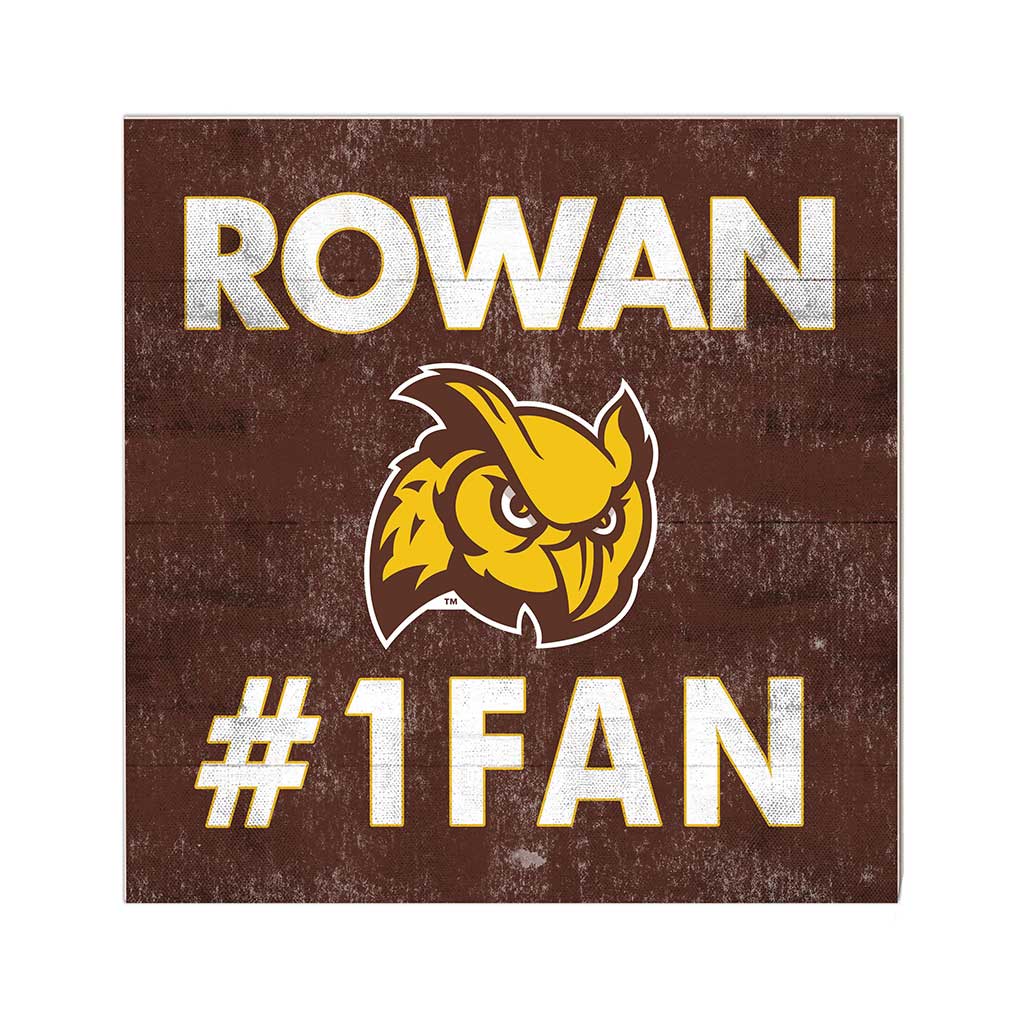 10x10 Team Color #1 Fan Rowan University Profs