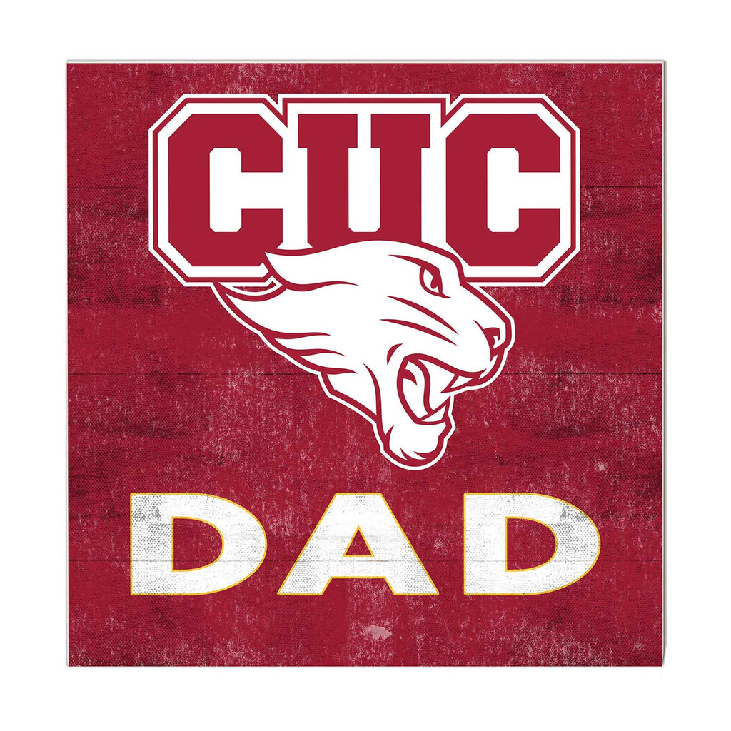 10x10 Team Color Dad Concordia University - Chicago Cougars