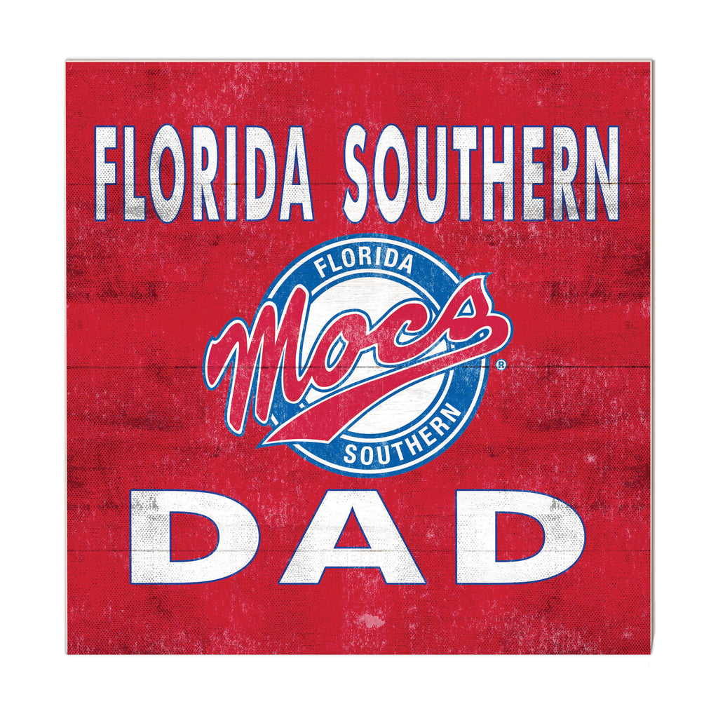 10x10 Team Color Dad Florida Southern College Moccasins