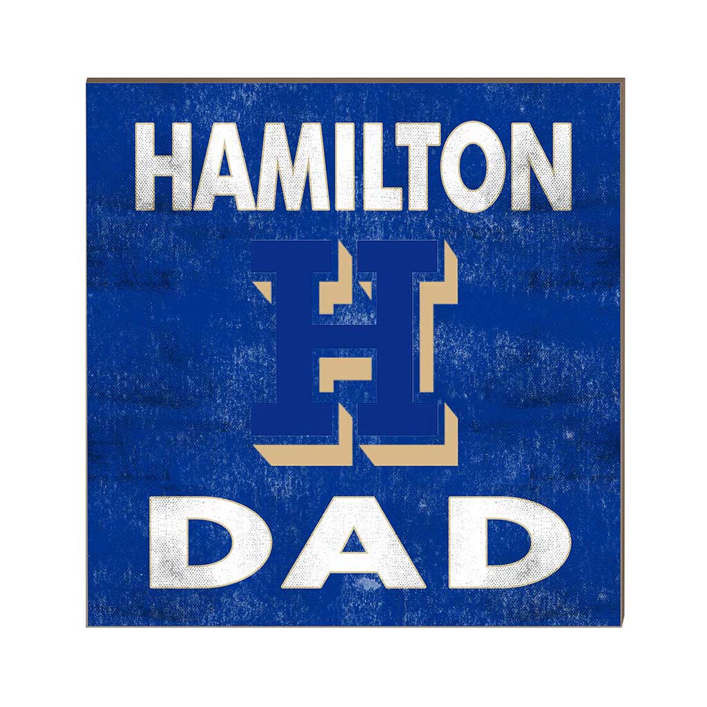 10x10 Team Color Dad Hamilton College Continentals