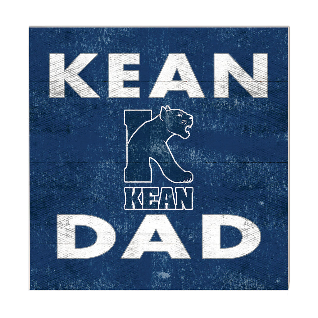 10x10 Team Color Dad Kean University Cougars