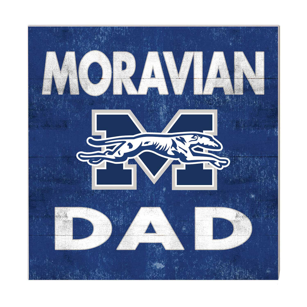 10x10 Team Color Dad Moravian College Greyhounds