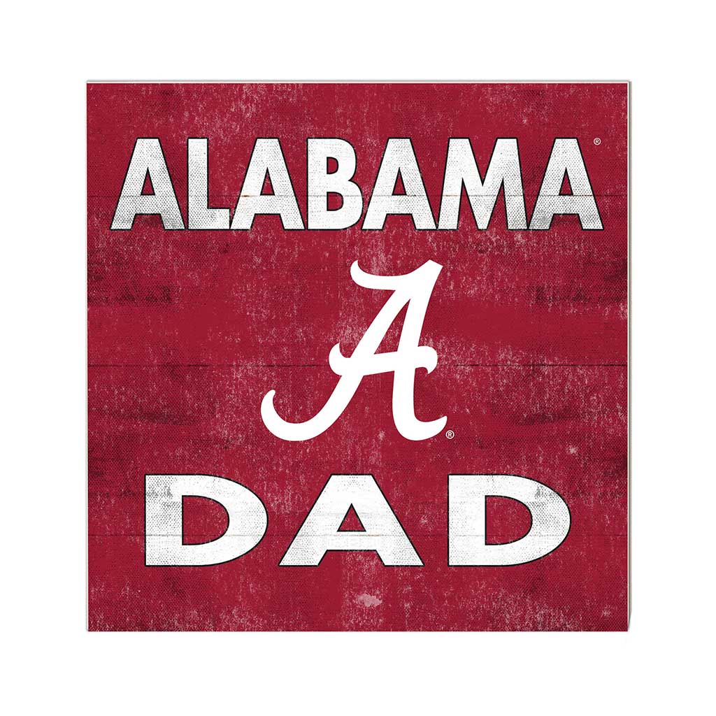 10x10 Team Color Dad Alabama Crimson Tide