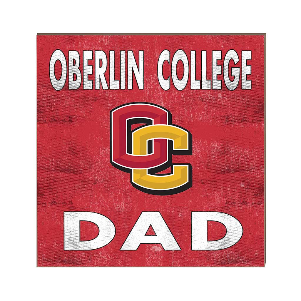 10x10 Team Color Dad Oberlin College Yeomen