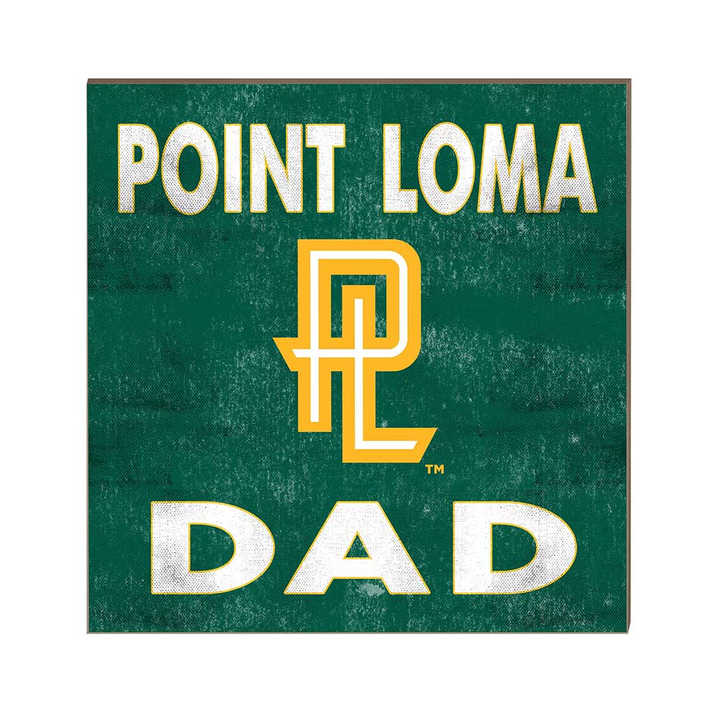 10x10 Team Color Dad Point Loma Zarene University Sea Lions
