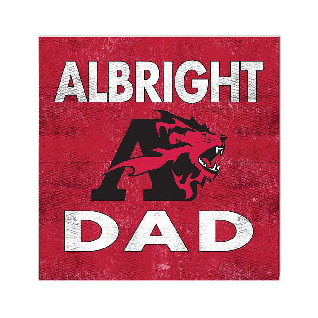10x10 Team Color Dad Albright College Lions