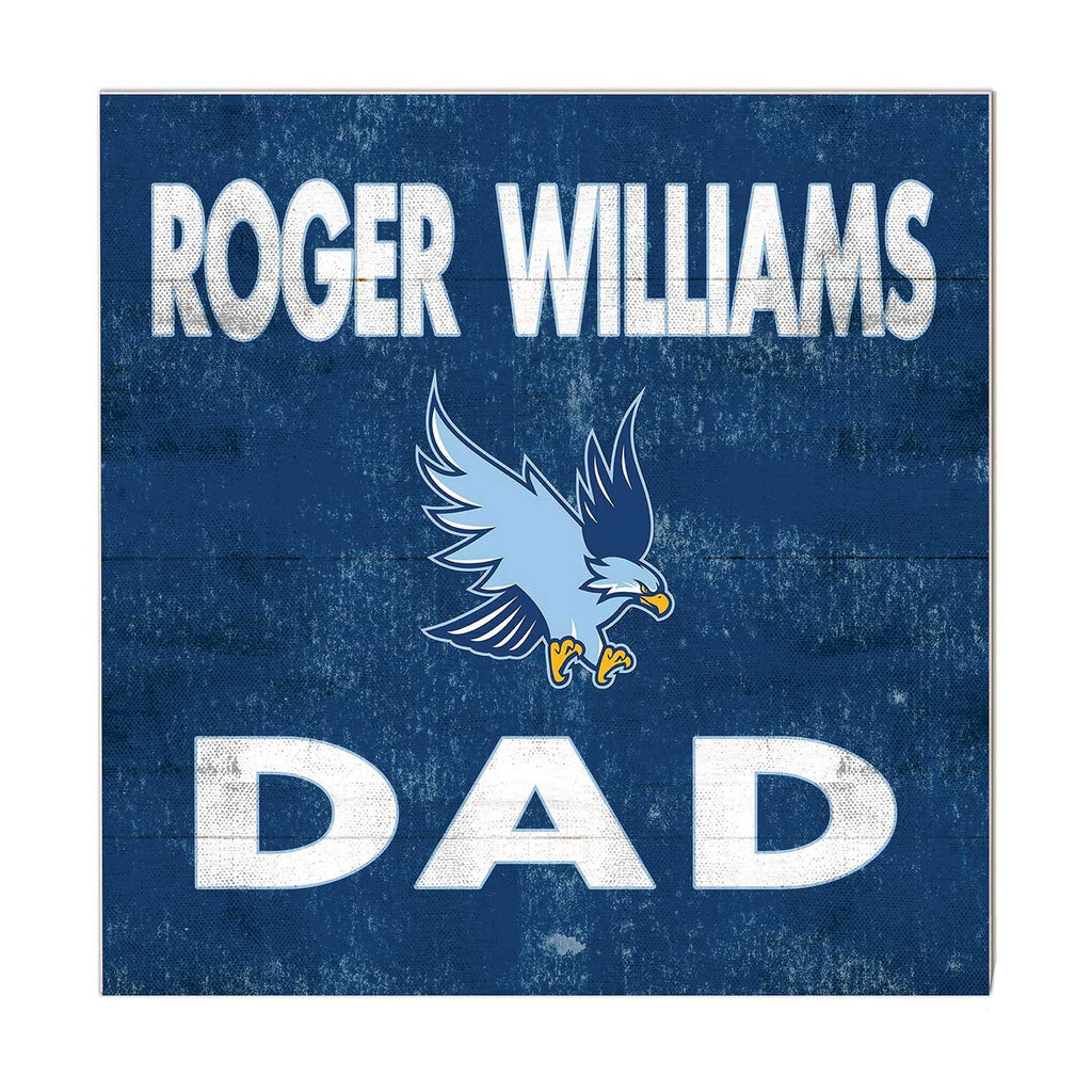 10x10 Team Color Dad Roger Williams University Hawks