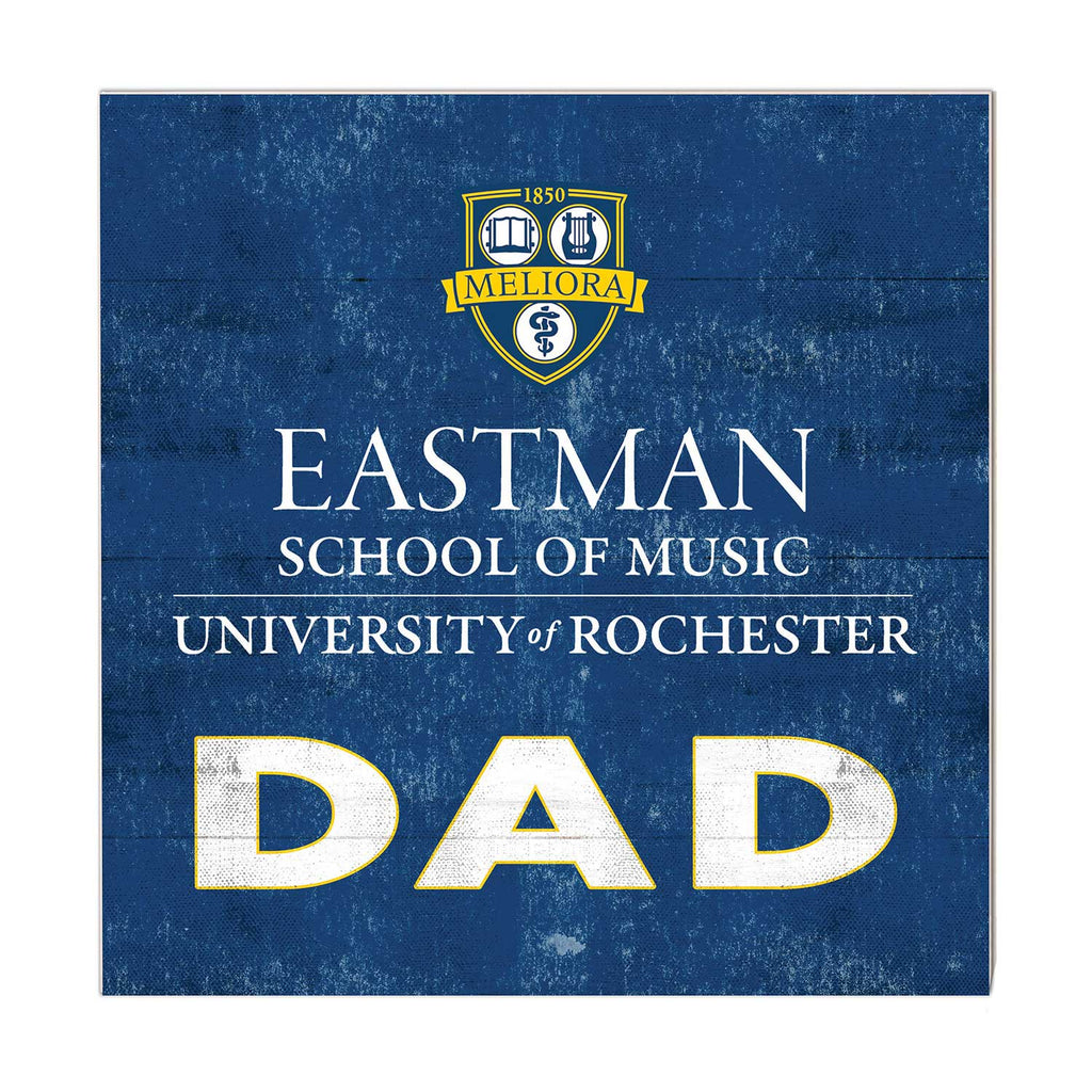 10x10 Team Color Dad University of Rochester - The Eastman School of Music Eastman