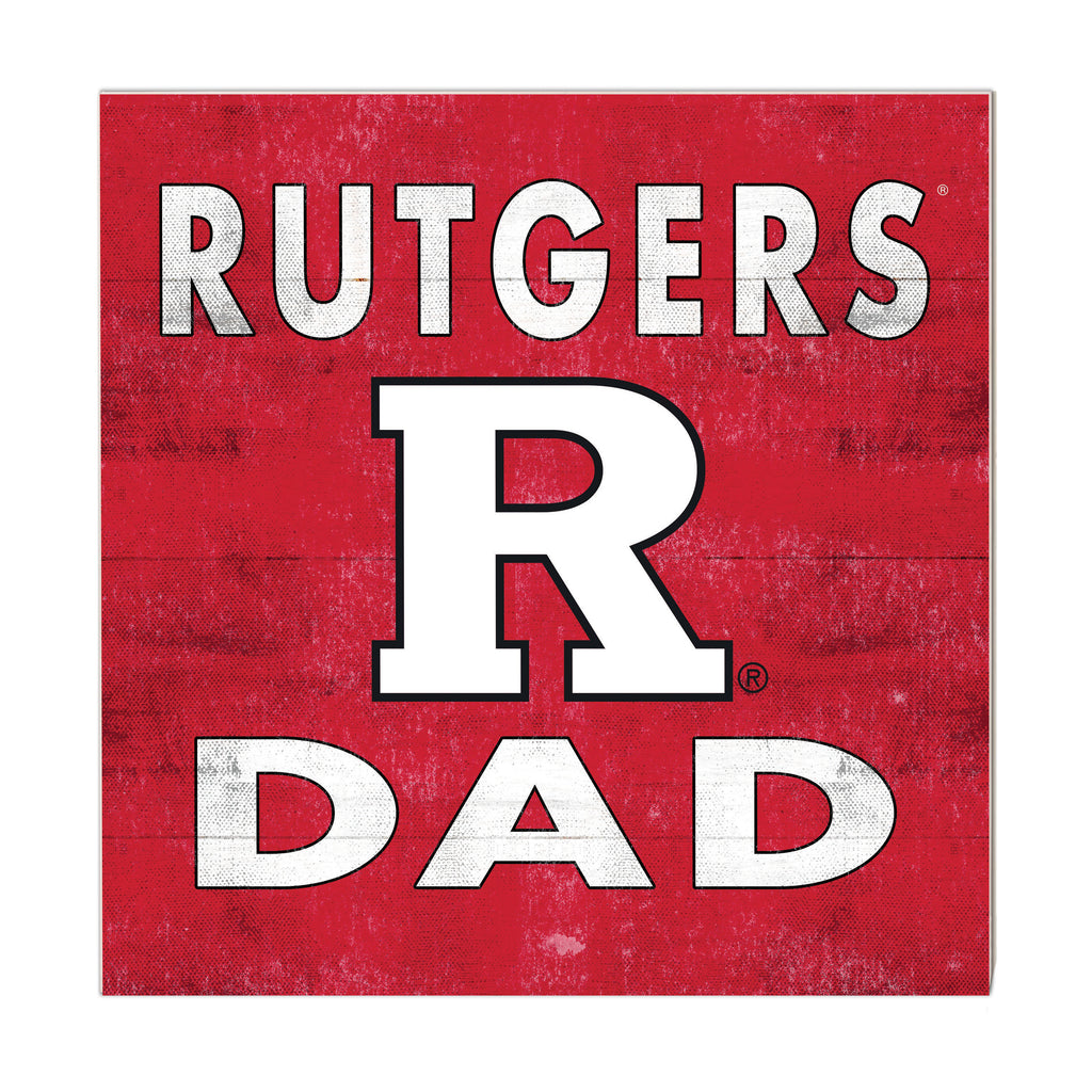 10x10 Team Color Dad Rutgers - Newark