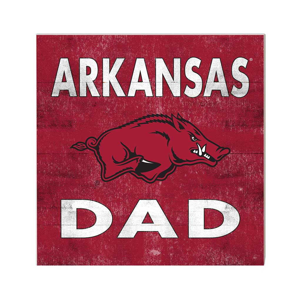 10x10 Team Color Dad Arkansas Razorbacks