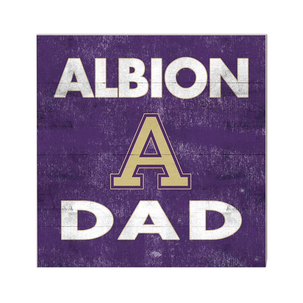 10x10 Team Color Dad Albion College Britons