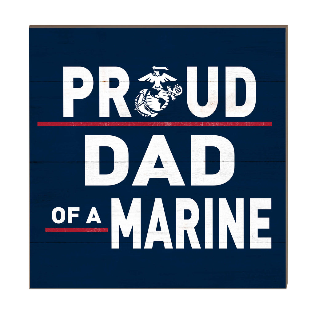 10x10 Military Proud Dad Marines